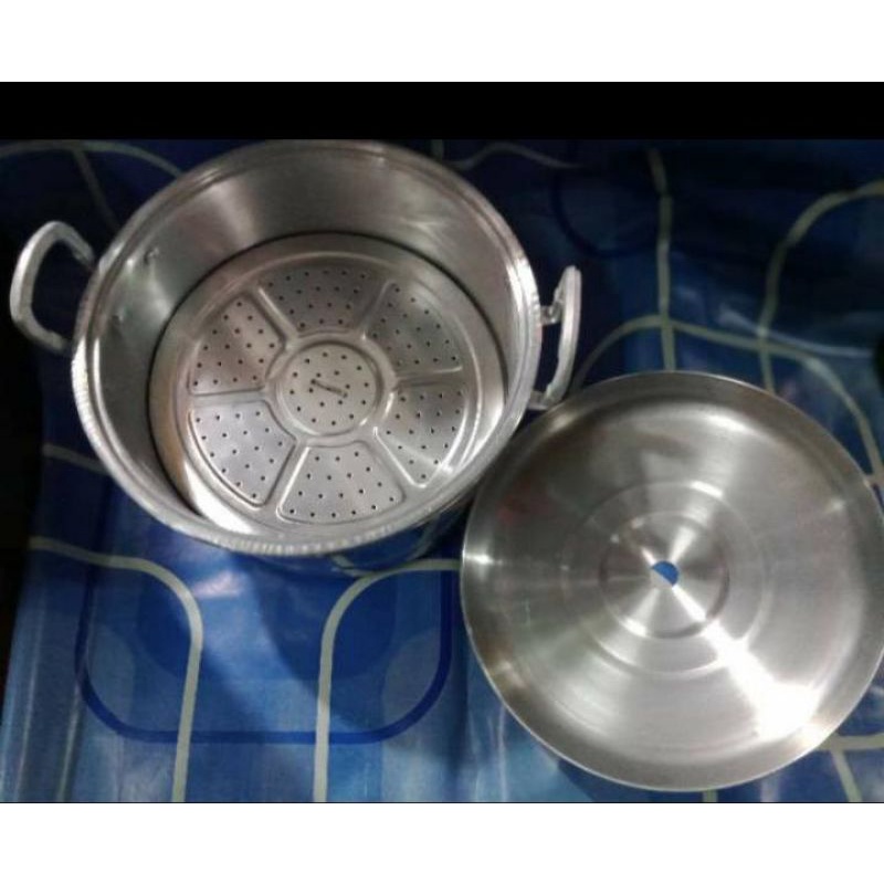 Panci Kukusan / Steamer / Langseng / Dandang Kukus muliya uk.kecil 22cm