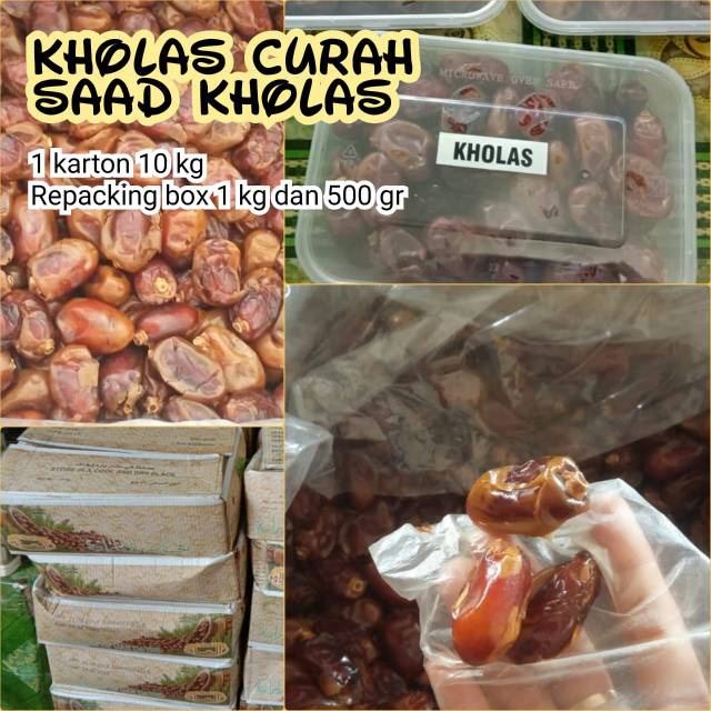 

Kurma saad khalas repack 500gr