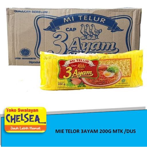 

] MIE TELOR 3 AYAM 210 MTK /DUS