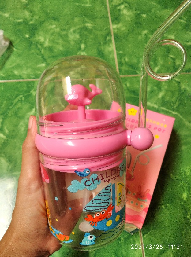 Botol Air Mancur / Whale Bottle 250 Ml Tanpa Tali / Botol Paus
