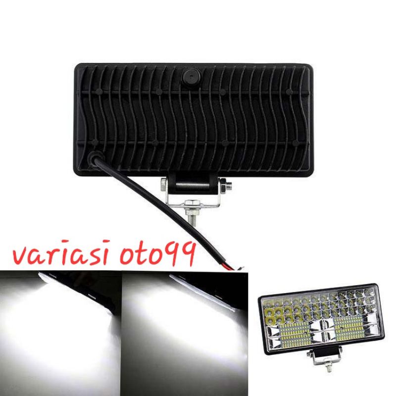 Lampu Tembak Sorot LED Worklight 84 Mata 12V-24V Lampu Sorot Mobil