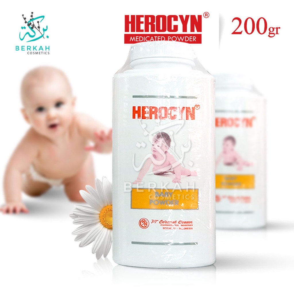 Herocyn Baby Powder | Bedak Gatal Khusus Bayi 200gr