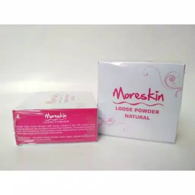 Moreskin Loose Powder Bright / bedak tabur glowing NASA