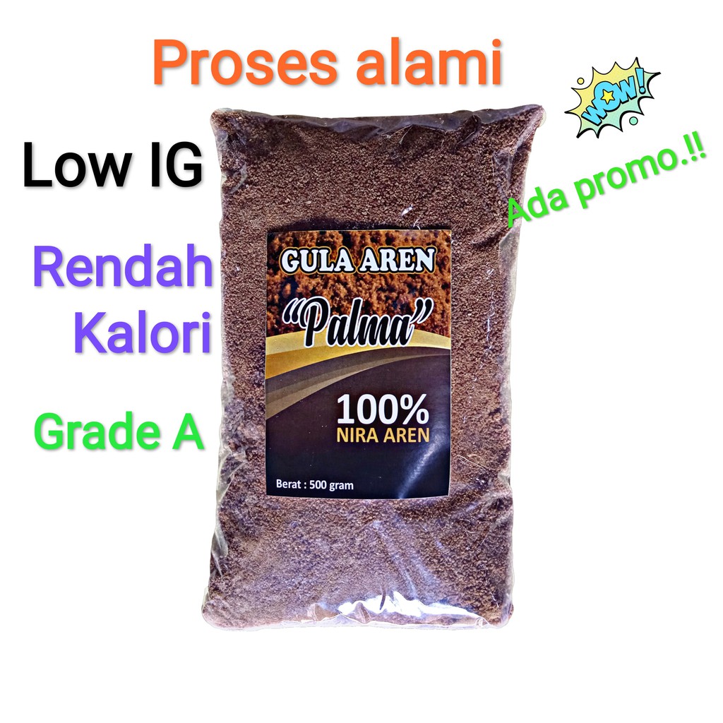 

GULA AREN BUBUK GULA SEMUT AREN 500 GRAM