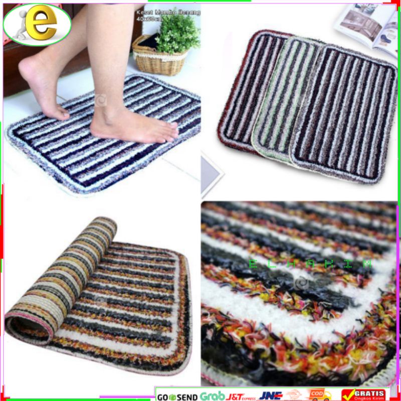 Paket Hemat 3 Pcs Kesed Handuk 40 × 60 / Keset Handuk /Alas Kaki / Keset Swing / Kesed Swing