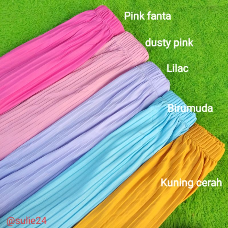 Rok plisket /rok plisket mayung/ grosir plisket jumbo termurah/AU