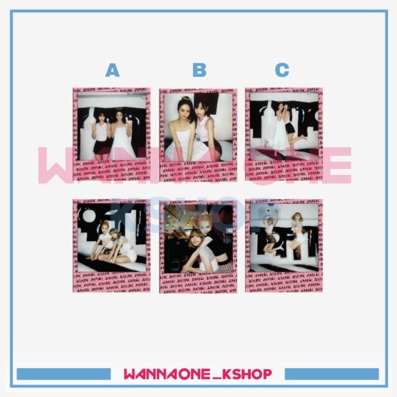 Summer Diary Polaroid member Blackpink lisa rose jennie jisoo
