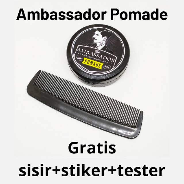 Ambasador Pomade 8 Aroma Oilbase 60gramGrosir Murah Bukan pomade warna waterbase