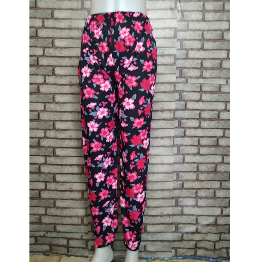 Legging Hyget Motif / Celamis Panjang Pendek Standar Jumbo / Leging Dalaman Gamis Model Kulot / Celana Wanita