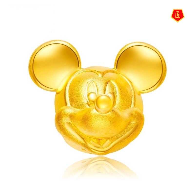 [Ready Stock]Cartoon Mickey Lucky Beads DIY Bracelet String Beads Accessories