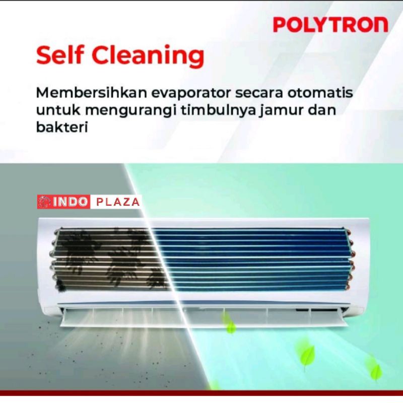 AC 1/2 PK POLYTRON PAC-05VH ANTI KARAT + SELF CLEANING