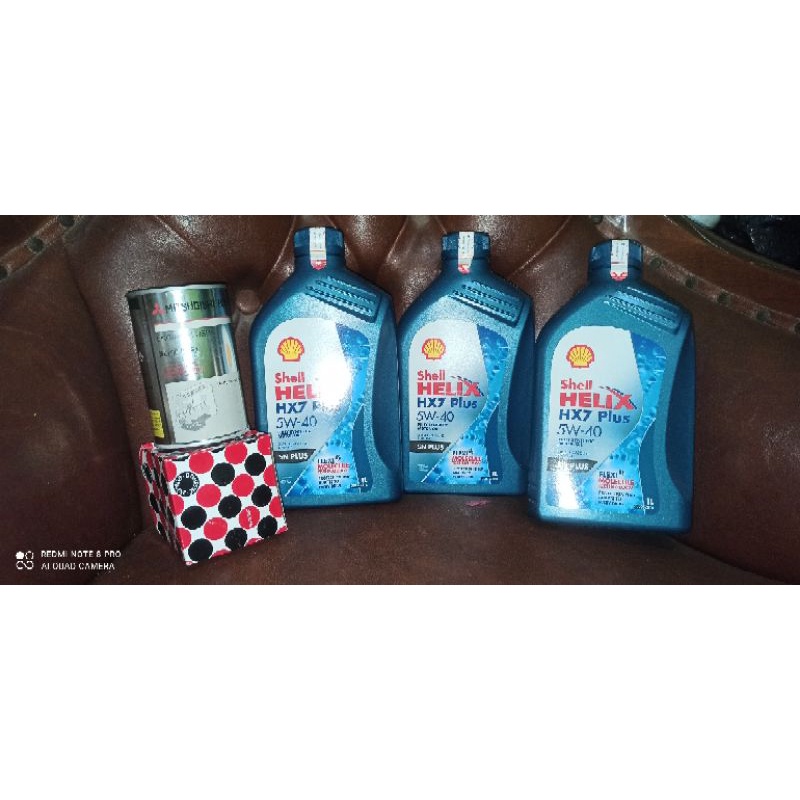 Paket Oli Shell HX7 5W40