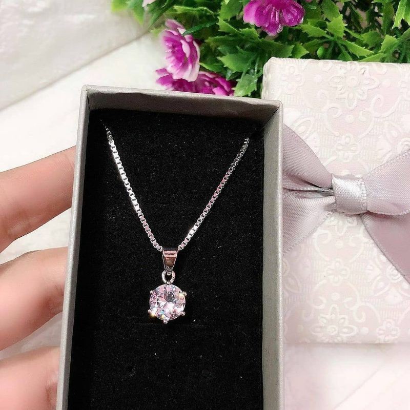 kalung pendant silver