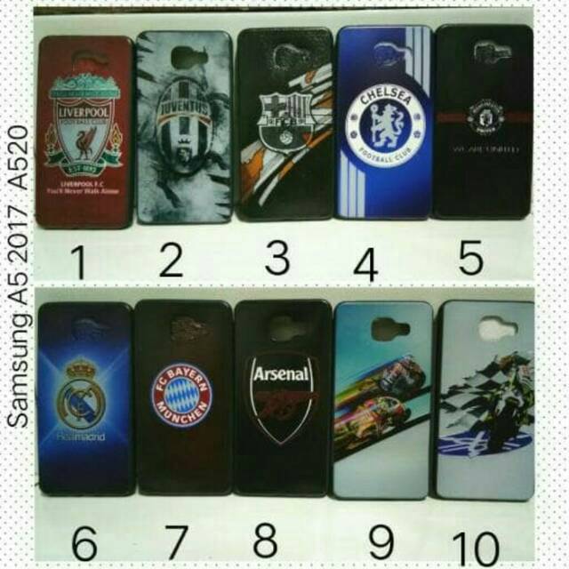 Case Karakter Bola For Samsung A5 2017/ Softcase Motif Cowok Samsung A5 2017