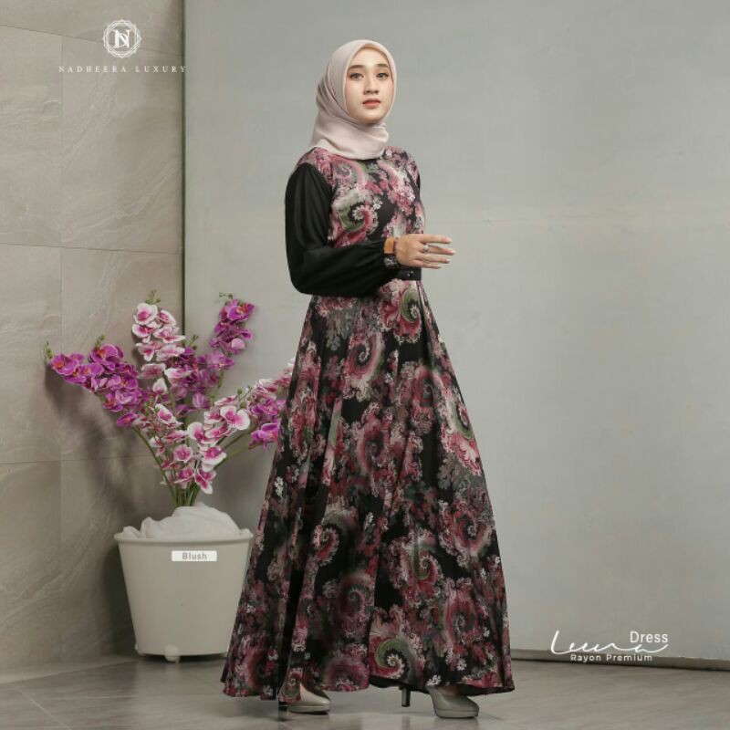 LEENA DRESS SERIES II BY NADHEERA LUXURY