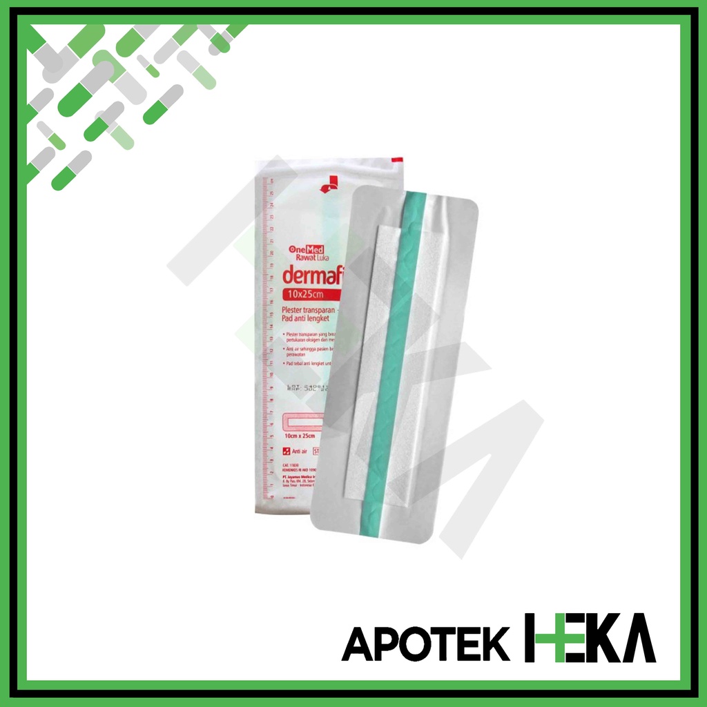 Dermafix T 10 x 25 cm 1 pc - Plester Luka Anti Air (SEMARANG)