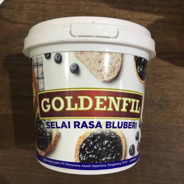

Selai Goldenfil Blueberry Jam 1kg sameday / instant only