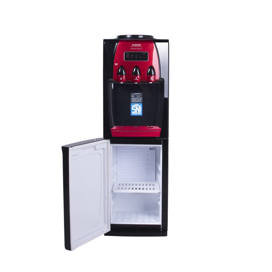 Jual Sanken Dispenser Top Loading Refrigerator HWD999 SH Hitam