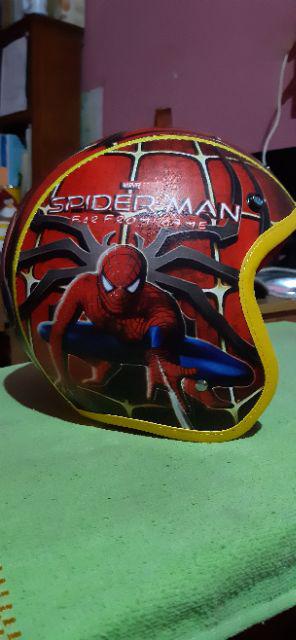 Helm Anak Bogo Retro Printing Kids Zaman NoW usia 2-6