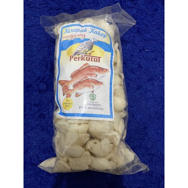 

Kerupuk Panggang Perkutut rasa KAKAP