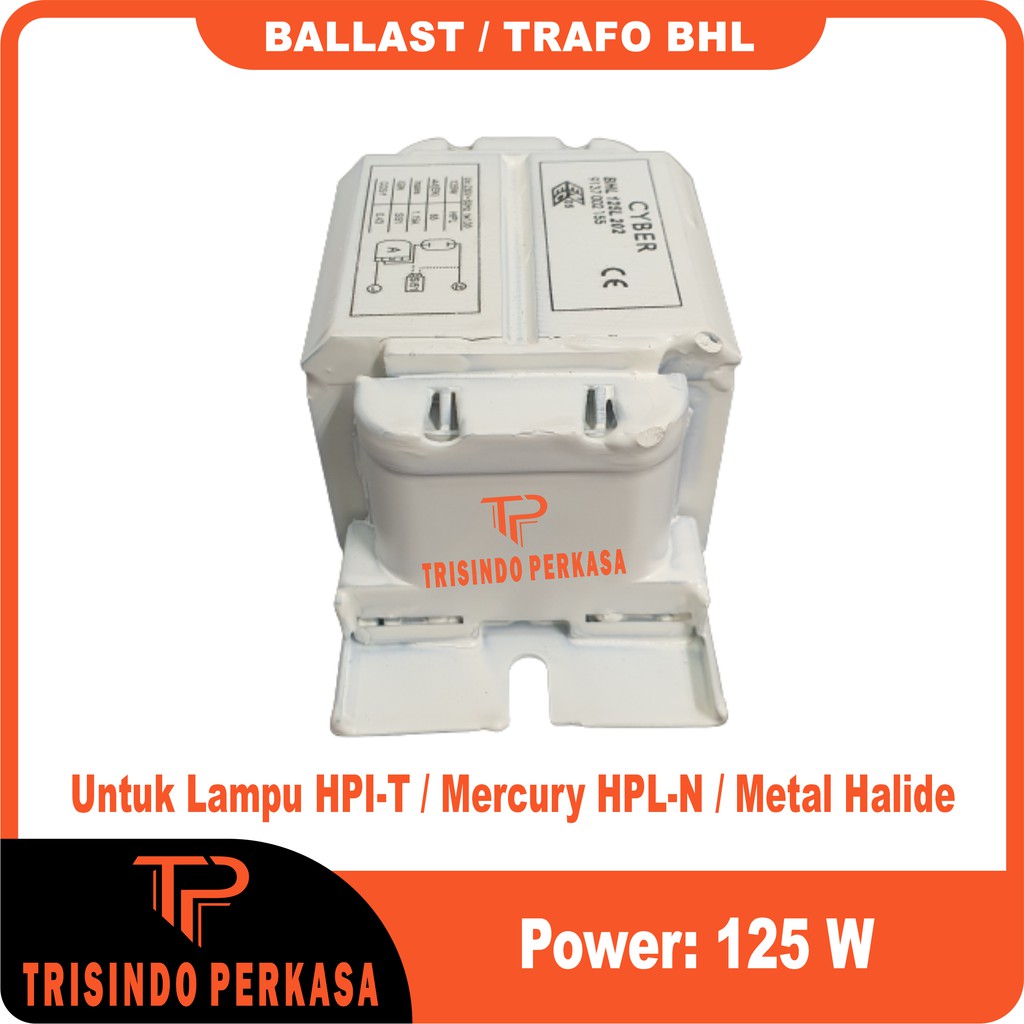 Ballast / Trafo BHL 125L 125W 125 watt