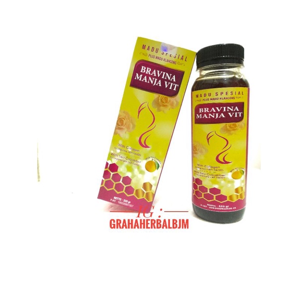 

BRAVINA MANJA VIT 320 GRAM
