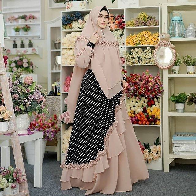 DRESS MUSLIM - fashion wanita - baju wanita- baju gamis - dress - gamis - gamis wanita -ASSIFA SYARI