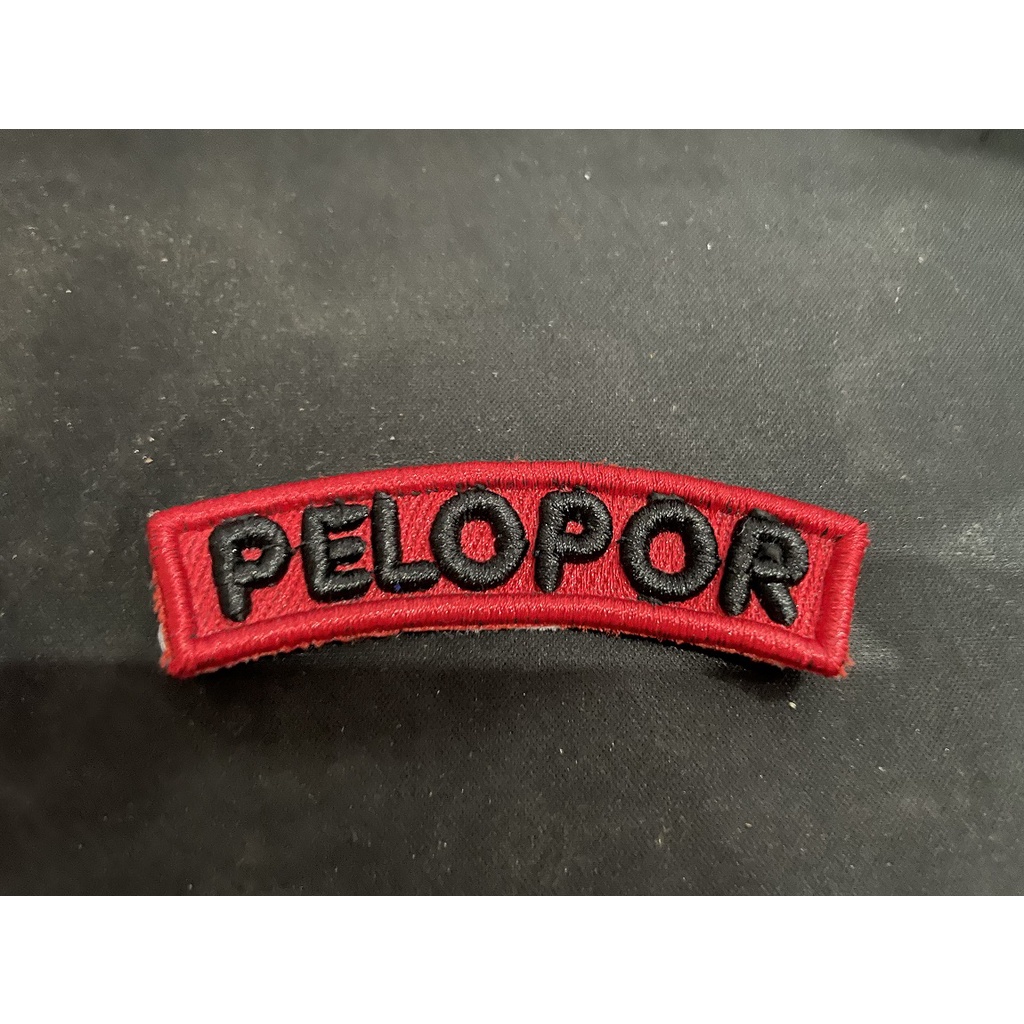 Badge Timbul Pelopor - Bet Sat Pelopor - Bordir Pelopor