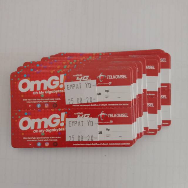 Voucher Kuota Data Telkomsel ( simpati ) 4 GB