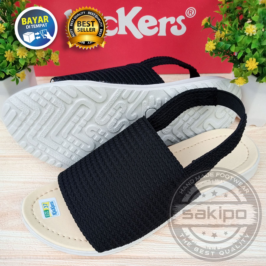 PROMO 8.8 RAMADHAN SALE SANDAL SLOP RAJUT LED WANITA DEWASA  / SANDAL TALI RAJUT KICKERS TRENDI TERBARU / SAKIPO