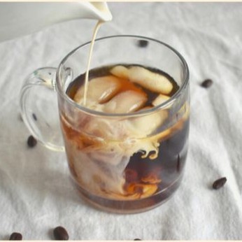 gelas kopi / gelas teh / gelas minum isi set 6 pcs