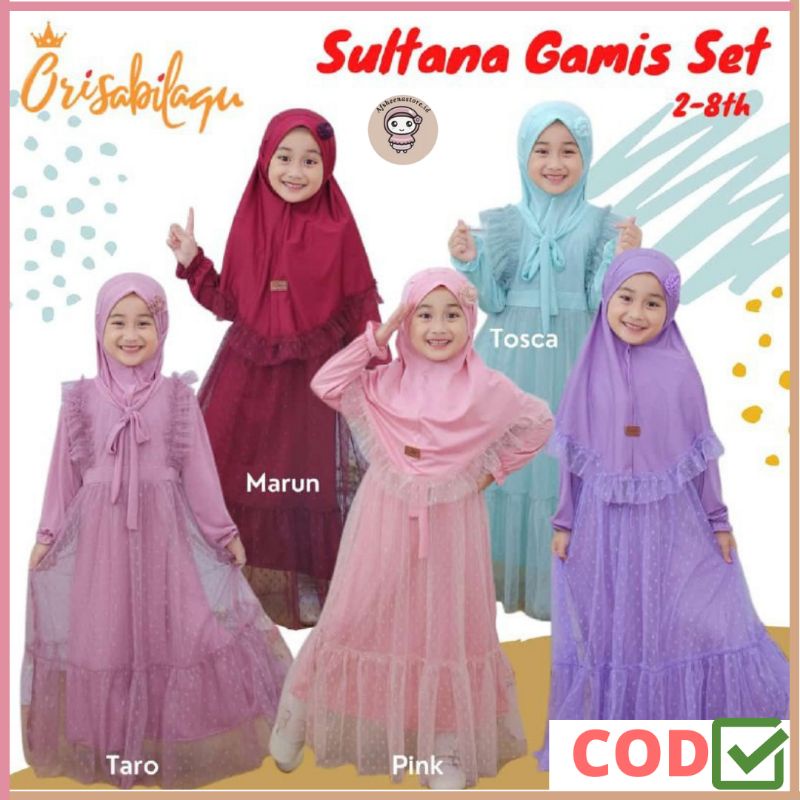 Gamis Sultana Set By Orisabilaqu