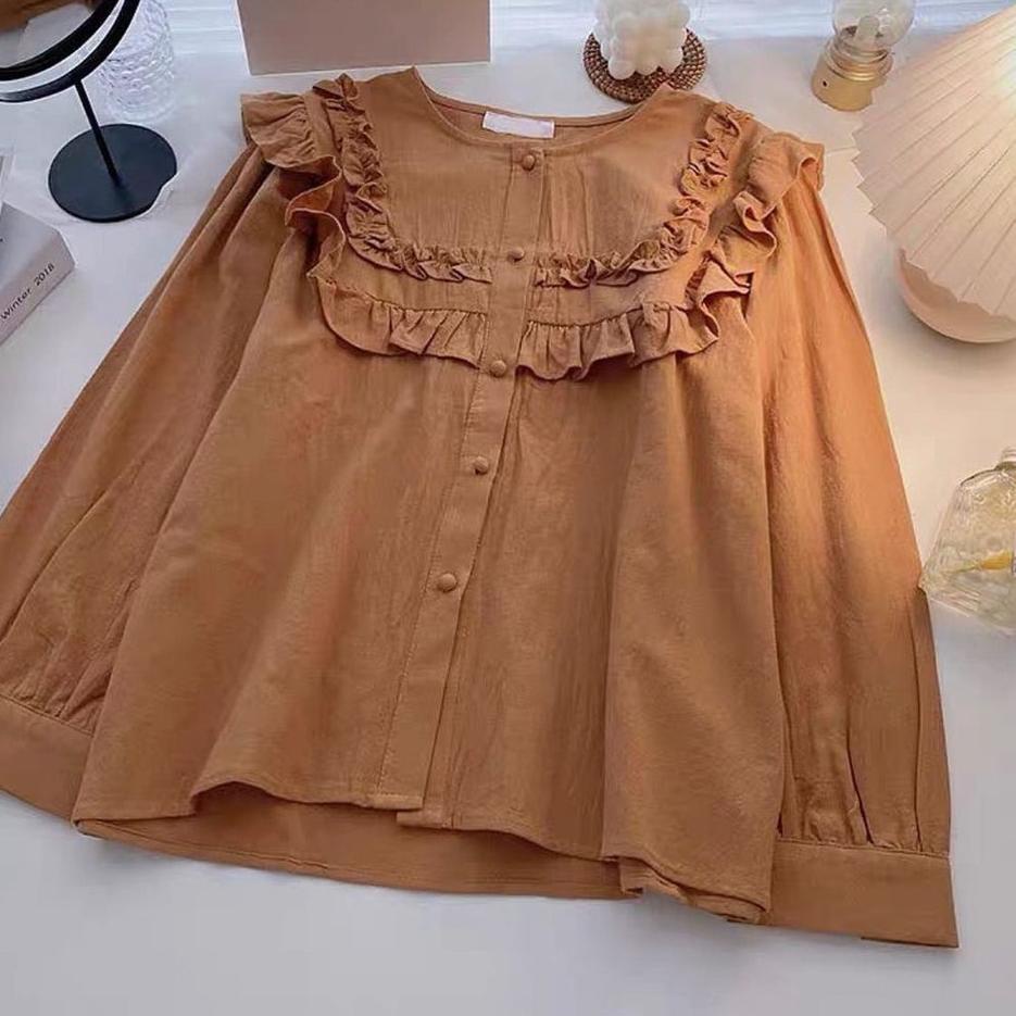 Mari Dicoba☄️ BLOUSE CRINCLE / CILA BLOUSE / BLOUSE WANITA / BLUS KOREAN STYLE #alltrend