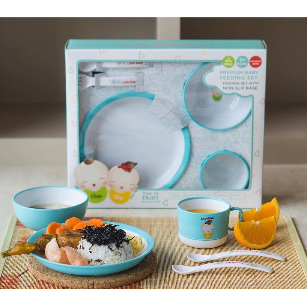 Little Baby Feeding Set PREMIUM NON SLIP