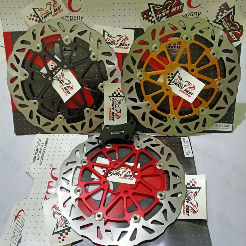 disc brake - piringan cakram depan KTC model MOTO 1 jupiter z - F1Zr -RX-King -Jupiter MX old 300mm