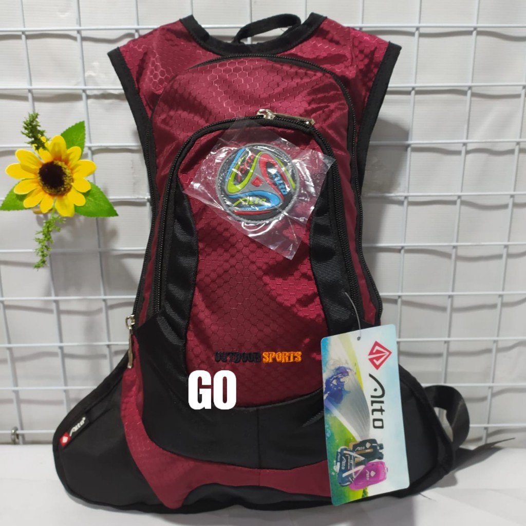 gof F TAS SEPEDA GUNUNG RANSEL ALTO Backpack Mountain Riding Bicycle Outdoor Hiking Running