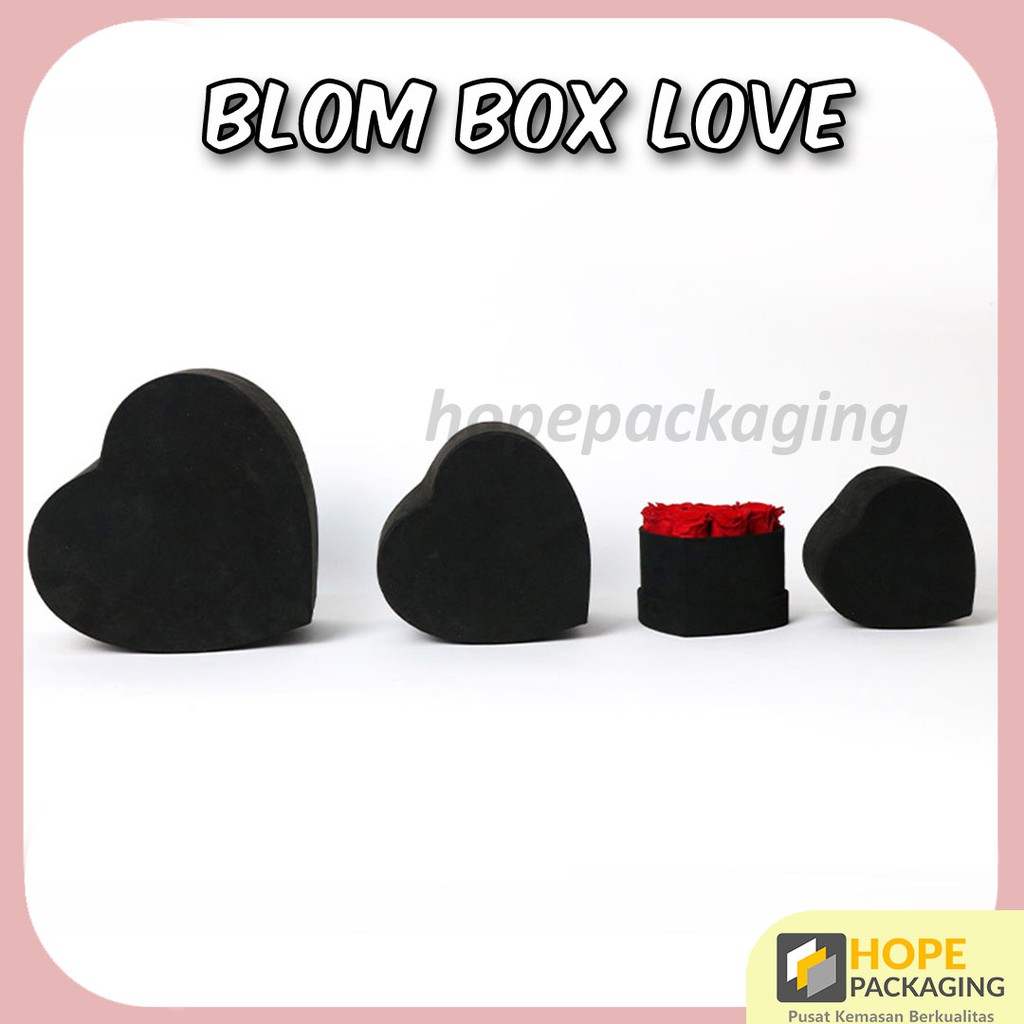 Bloom Box Diameter 15 cm &amp; 20 cm Box Bunga Kotak Bunga Flower Box Blooming Box Gift Box Love