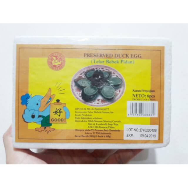 

Telur Bebek Pidan / Pitan / Phitan. Preserved Duck Egg Import Premium