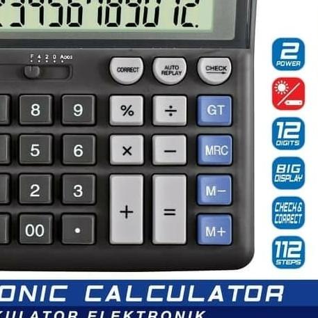 

➨ Kalkulator Joyko CC-30 12 Digit / Calculator 12 Digit Joyko CC-30 ➼