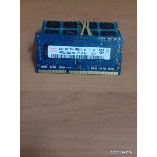 Ram Laptop Notebook 2GB DDR3 PC3-12800s - PC3L-12800s