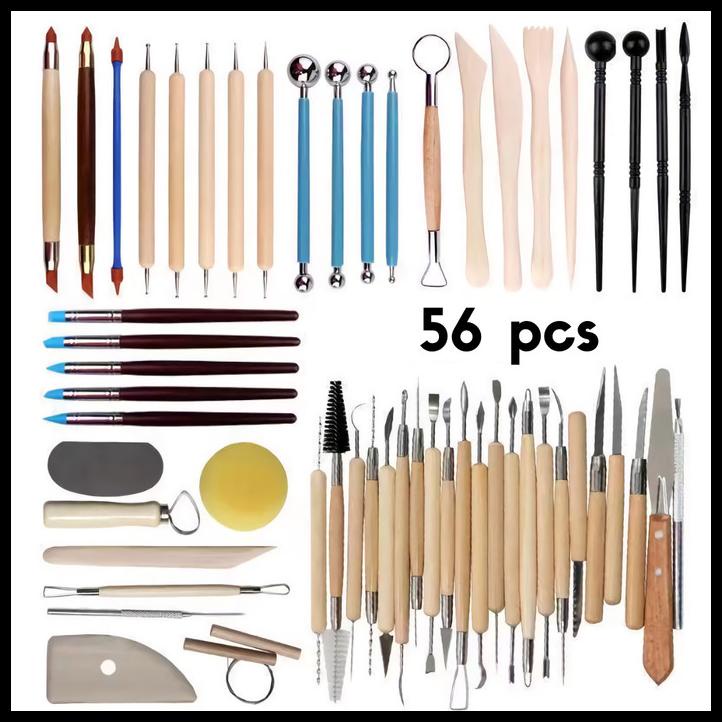 

Alat Pahat Tanah Liat - Butsir - Ukir Clay- Pottery- Modelling Tools