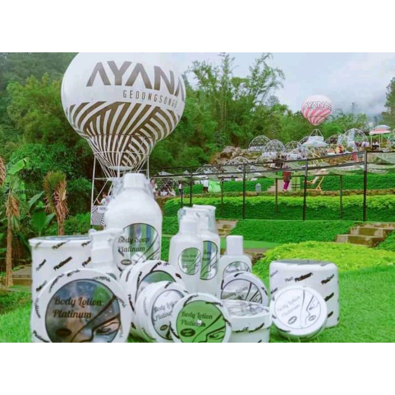 Body Lotion Platinum /lotion platinum /hb pemutih