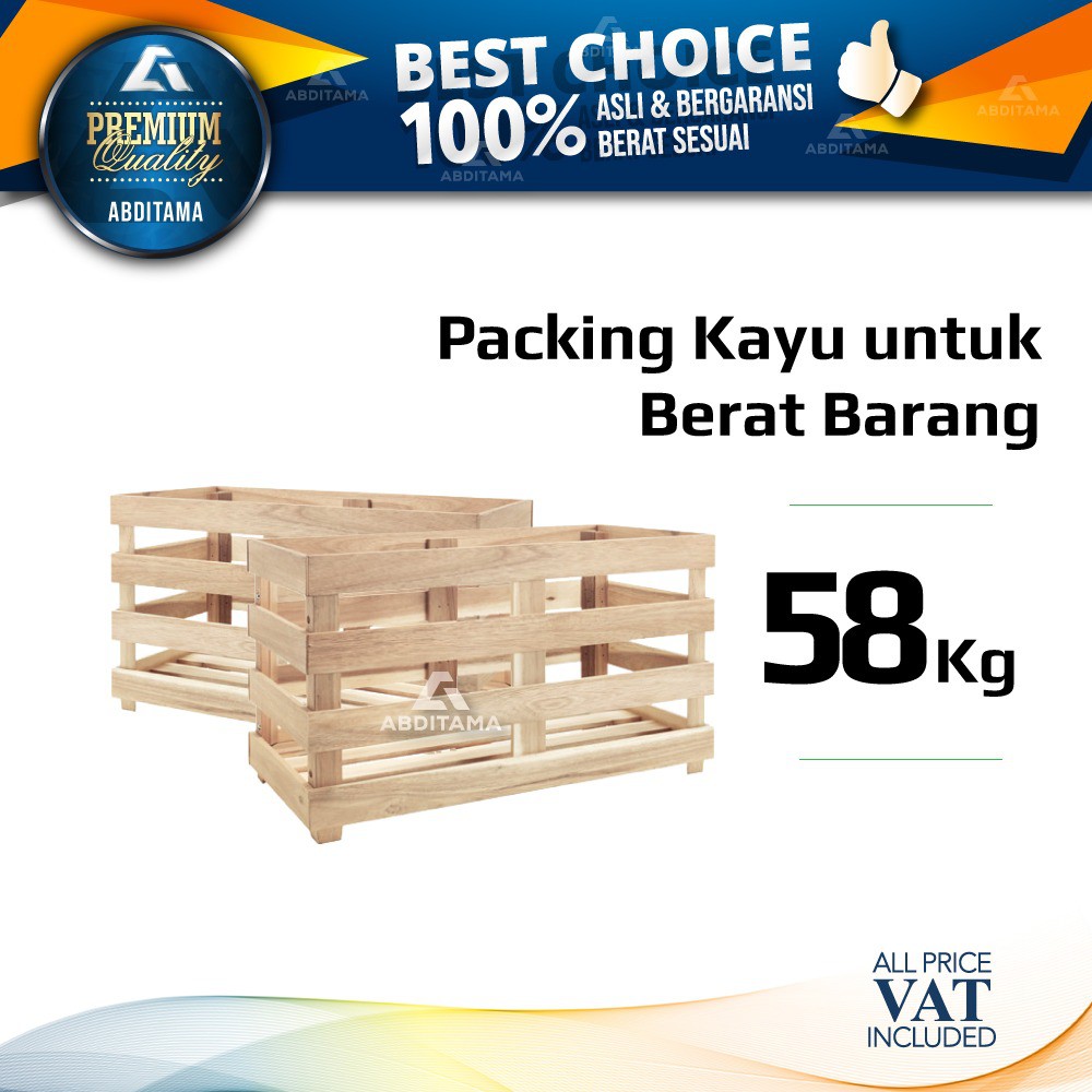 Packing Kayu untuk Berat Barang 58 KG