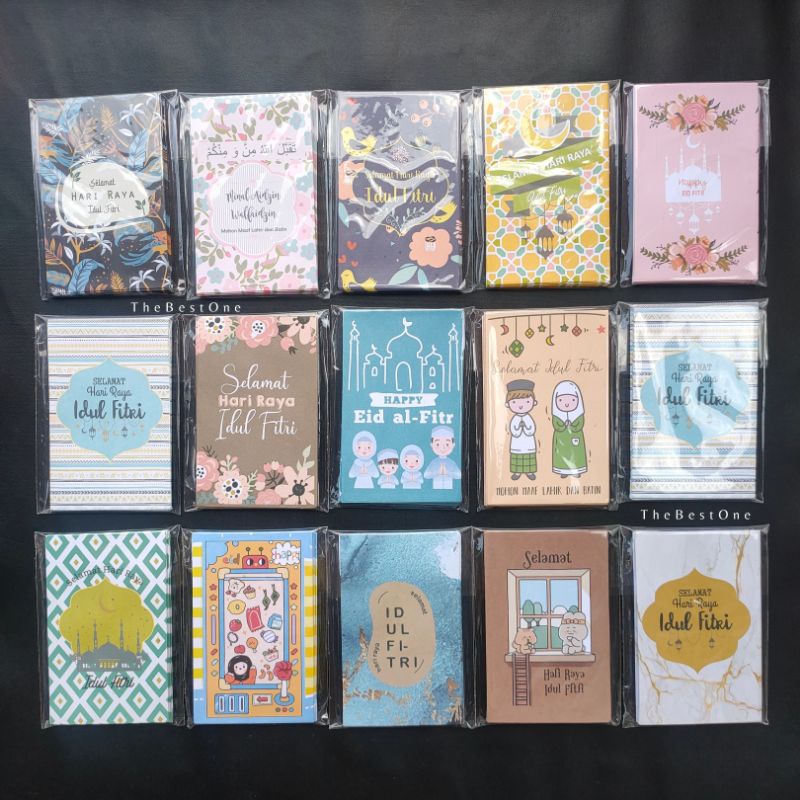 

10 lembar Amplop Lebaran Warna Angpau Lebaran THR [ thebestone ]