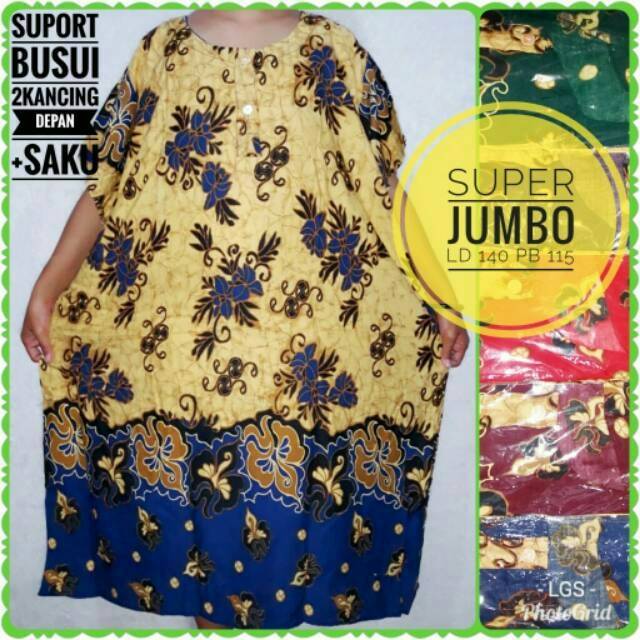 ECER harga GROSIR /daster jumbo/payung / yukensi jumbo /super jumbo / longdres / stelan gogo