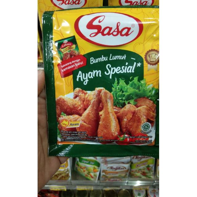 

Sasa Bumbu Lumut Ayam Spesial 26gr