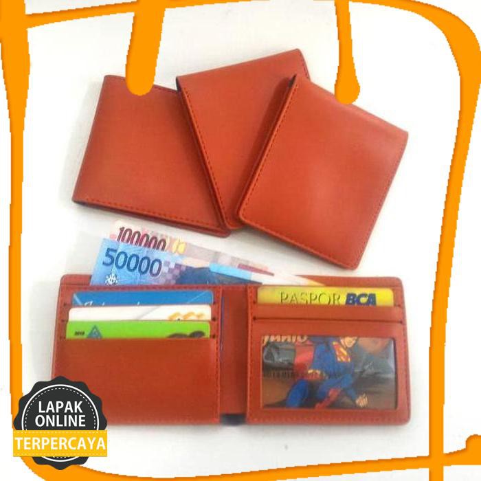Big Sale Dompet Pria Orange Mango Laki Laki Men Wallet Men Wallets Unisex Kartu Produk Berkwalitas
