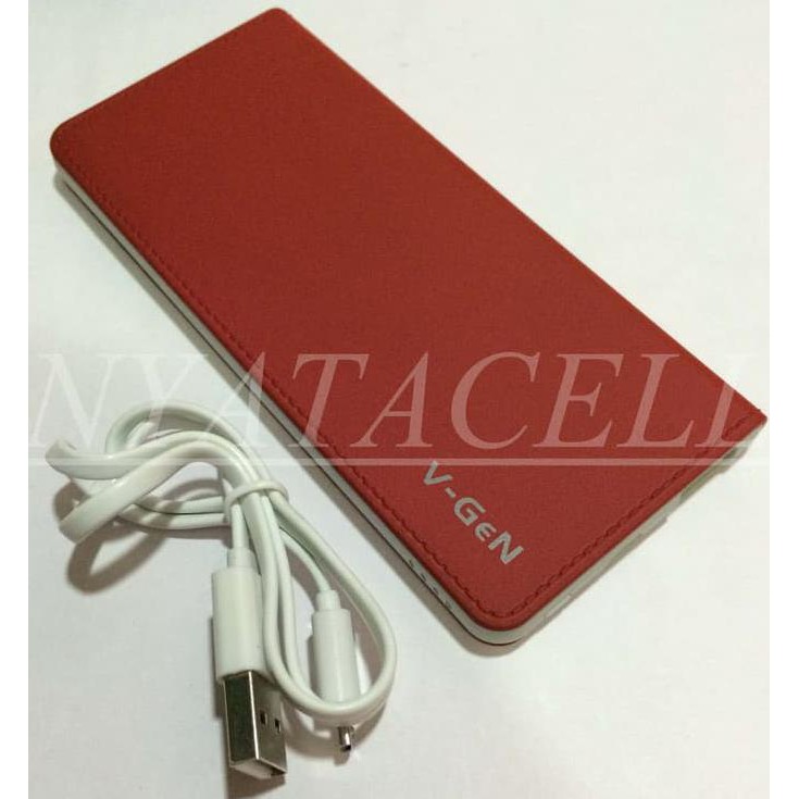 NEW POWERBANK VGEN SLIM V502 5000MAH VALUE PACK 5000 MAH POWER BANK ULTRA - GOLD MILENIA