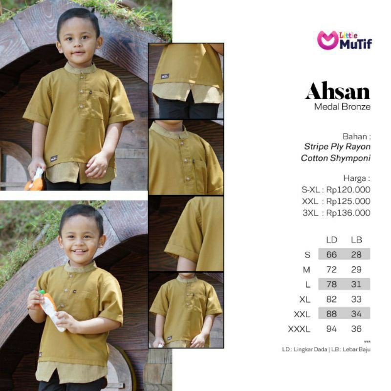 AHSAN MEDAL BRONZE BY MUTIF KOKO ANAK MUTIF KOKO ANAK LENGAN PRNDEK KOKO ANAK LAKI-LAKI