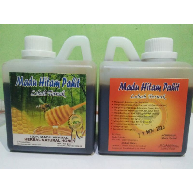 

Madu Hitam Pahit Madu Herbal (bundle) 1kg